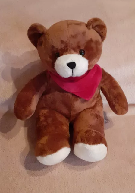 Teddybär braun sitzend, Plüschtier, 36 x 25 cm, heunec