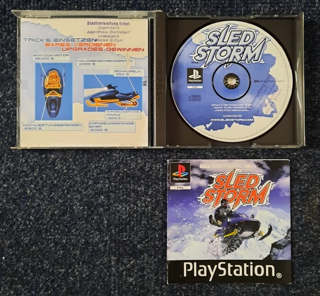 playstation one снегоходы