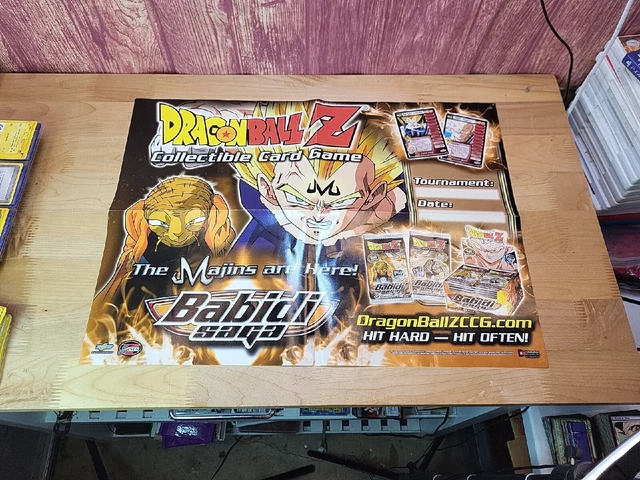 Dragon Ball Z Babidi Saga Promotional Poster Rare Score Shonen Jump 22×16 Cards