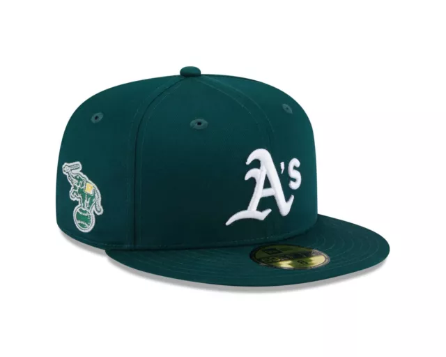 New Era MLB 59Fifty Oakland Athletics Casquette Ajustée Vert Foncé 97269