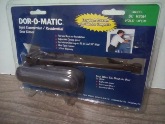 New Dor-o-Matic Light Commercial Residential Door Closer SC R85H  2003