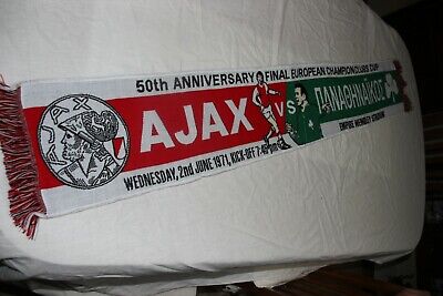 Bufanda HISTORIC FRIENDLY MATCH 1996 MACCABI HAIFA 2 vs AFC AJAX 1 Haim Silvas 