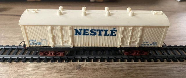 Wagon Plateau Garvi HO échelle - Renfe Espagne, Vintage, Boîte Abîmée