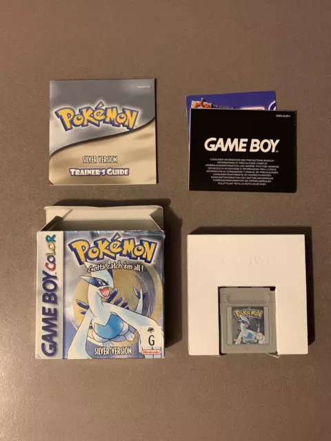 M UGX GAMEBOY Color Pokemon Red/Green/Yellow/Silver/Gold/Crystal 7