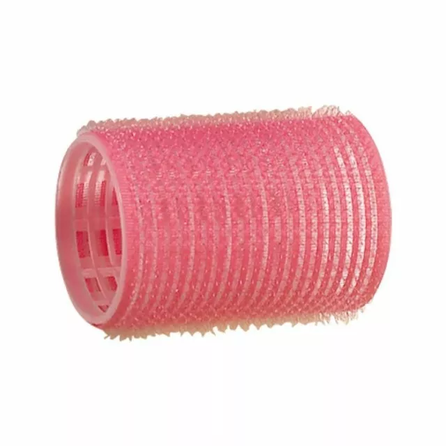 Hair Tools  Professional Cling Hair Rollers Self Grip Large Pink 44mm pack of 12