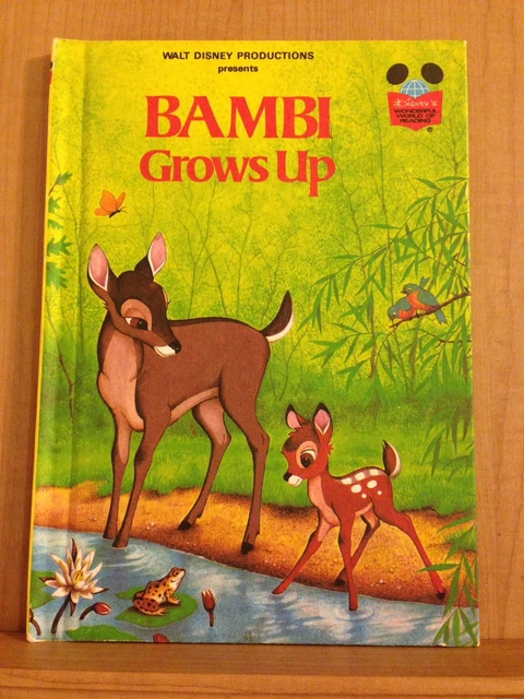 WALT DISNEY BAMBI Grows Up First American Edition 1979 14 62 PicClick AU walt-disney-bambi-grows-up-first-american-edition-1979-14-62-picclick-au