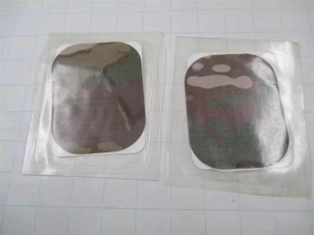 Set of 2 Multicam Repair Patch OCP 4x3 Easy Apply Peel and Stick SOT Army USGI
