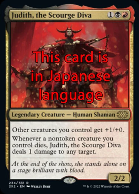 MTG JUDITH, THE Scourge Diva Exc - Judith, La Diva Del Flagello - Rna EUR 1,00 - IT - Foto 9