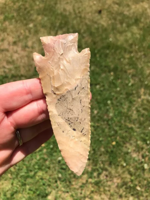 *HARDIN: Superb EARLY ARCHAIC STYLE POINT!   Selling as Modern Arrowhead w/VIDEO