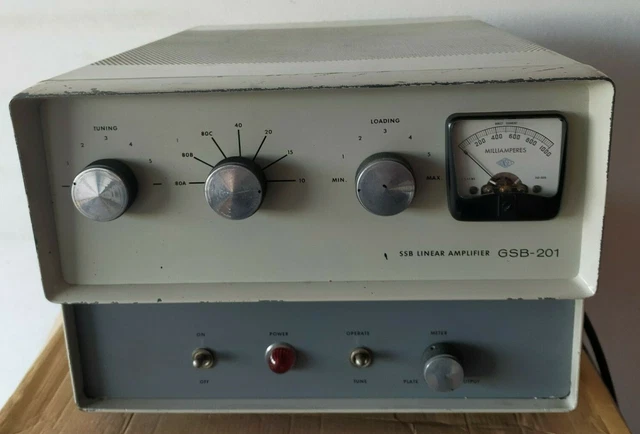 Gonset Gsb 201 Linear Amplifier Model 3340 (Originale) Amlificatore Onde Corte Gonset Gsb 201 Linear Amplifier Model 3340 (Originale) Amlificatore Onde Corte