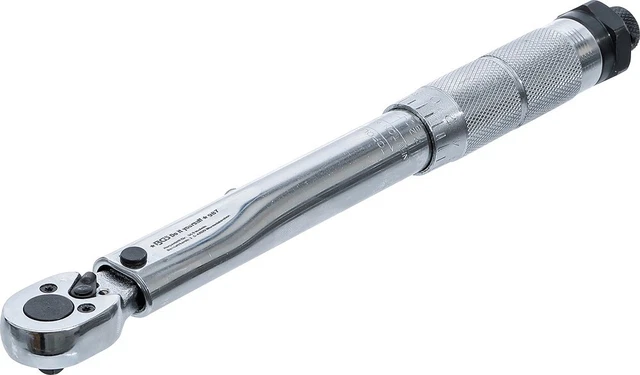 BGS DIY Drehmomentschlüssel,Außenvierkant 6,3 mm (1/4"), 2 - 24 Nm