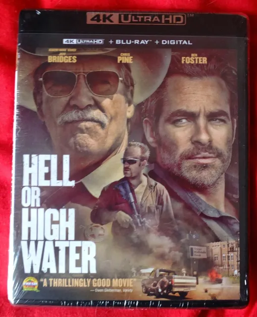 HELL OR HIGH WATER (4K ULTRA HD & Blu Ray) Brand New (sealed).