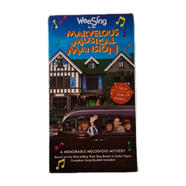 WEE SING: THE Marvelous Musical Mansion (VHS) – NEW SEALED – MCA