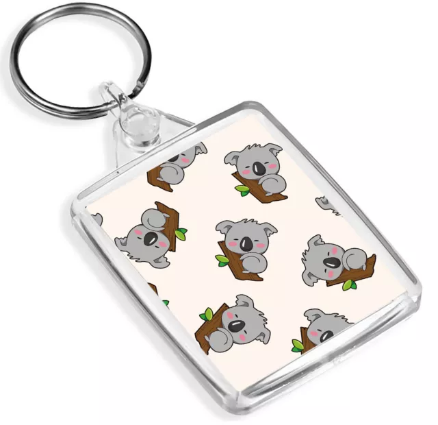 Lazy Koala Bear Keyring - IP02 - Australia Animal Kids Fun Cool Gift #15617