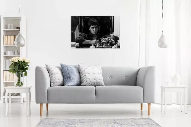 Tony Montana Scar Face Al Pacino Canvas Wall Art Picture Print 3