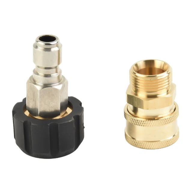 Accessoire lave-pression M22 jeu de connecteurs pivotants 14 mm 15 mm connexion