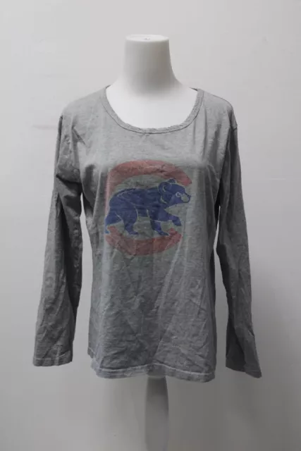 Chicago Bears Women's Top Gray M Pre-Owned