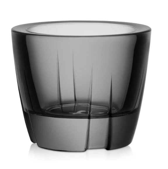 Kosta Boda Bruk Gris Pequeño Vaso Snack Bowl Soporte Vela Votivo 2.83" Totalmente Nuevo