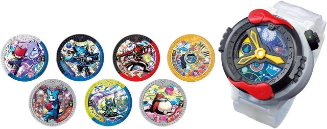 Yo-kai Watch DX YSP Watch Yo-kai Hero Blue Moon Set Pretend Play Toy Yokai Medal