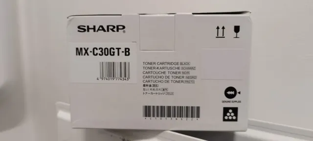 Sharp MX-C30GT Toners Black Cyan Magenta Yellow