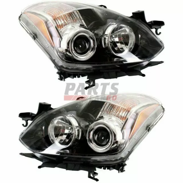 New Fits 2010-2013 Nissan Altima Capa Left & Right Halogen Head Lamp Assembly