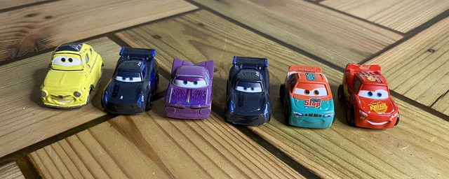 OFFICIAL DISNEY PIXAR Cars Mini Racers Diecast Toy Car Bundle- x6 ...