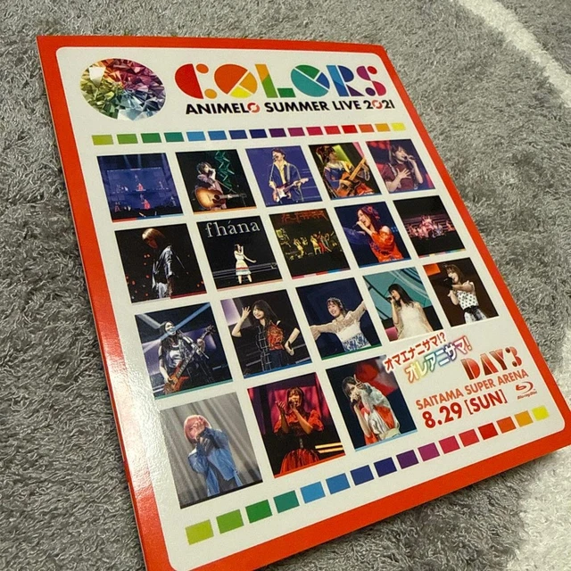 ANIMELO SUMMER LIVE 2021 Colors 2CDs SAITAMA Super Arena Used