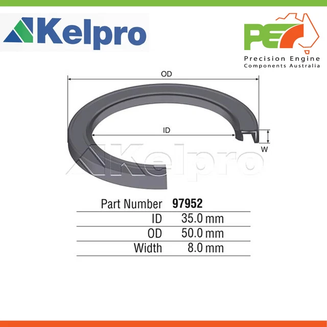 Kelpro KELPRO OIL SEAL To Suit Mitsubishi Lancer 1 1.5 12V (CJ-CP) Petrol ...