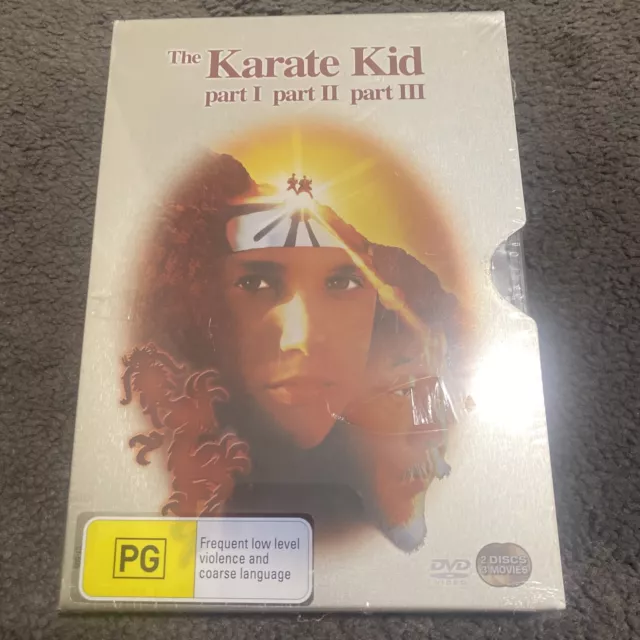 The Karate Kid : Parts 1, 2 & 3:  DVD SET 2010 : SEALED