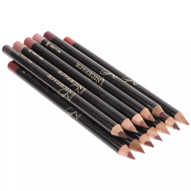 12 Stk. Lippenkonturstift Lippenmalerei Liner Make-up Set