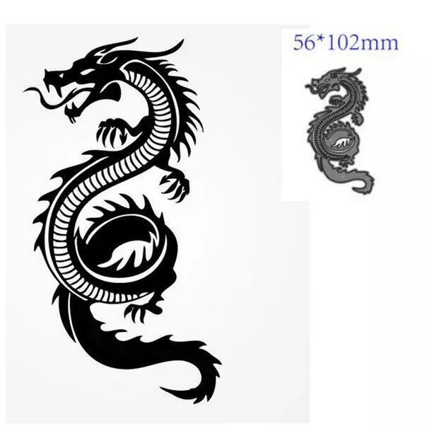 Animal Dragon Metal Cutting Dies DIY Craft Making Greeting Card Scrapbooking