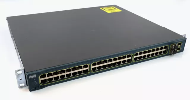 Cisco Catalyst WS-C3560G-48TS-S 48x 10/100/1000 RJ-45 Ports + 4 x SFP ports