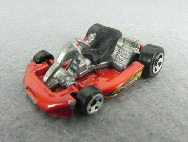 Modellino Hotwheels HOT WHEELS GOKART Go Kart Rosso RED 1997 vintage Collezione