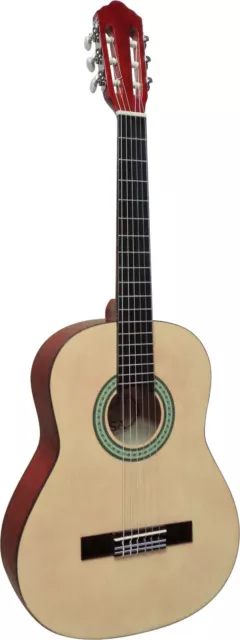 Schnäppchen Zum Schulstart 3/4 Konzertgitarre Natur Nylonsaiten Classic Gitarre