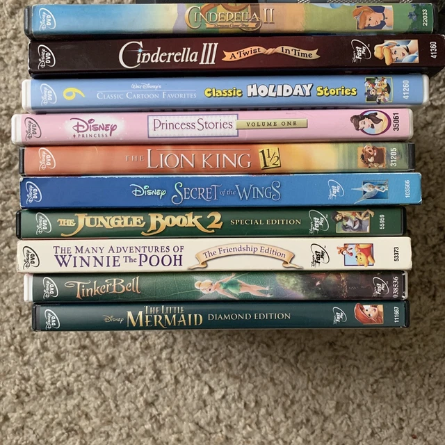 DISNEY DVD LOT Of 10 20.00 PicClick