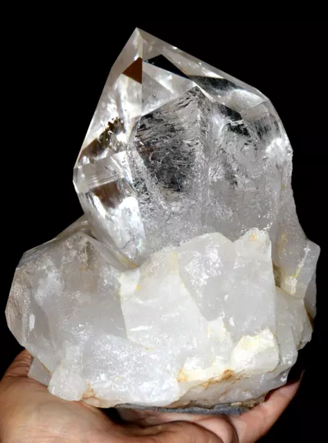 KRISTALL EDELSTEIN  GEODE BERGKRISTALL QUARZ ca. 2750 g UNIKAT !!