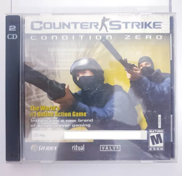 Counter-Strike: Condition Zero (PC) - Used - COMPLETE W/ 2 DISCS