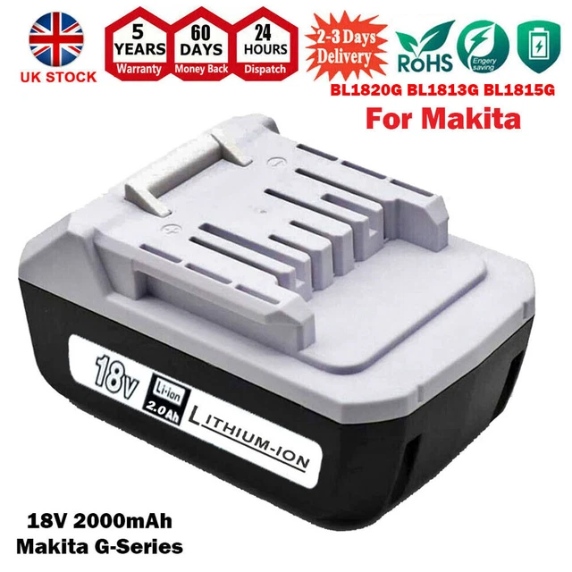GENUINE FOR MAKITA 18V Battery G Series 2Ah BL1813G BL1815G