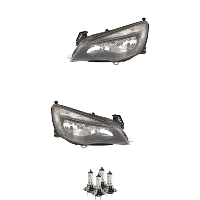 FAROS HALÓGENOS SET H7 Negro Para Renault Laguna III Grandtour EUR 297