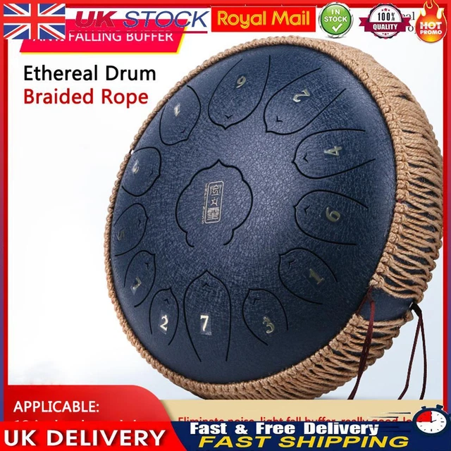 Handmade Handpan Decoration Woven Rattan Rope Steel Tongue Drum Braided Ropes