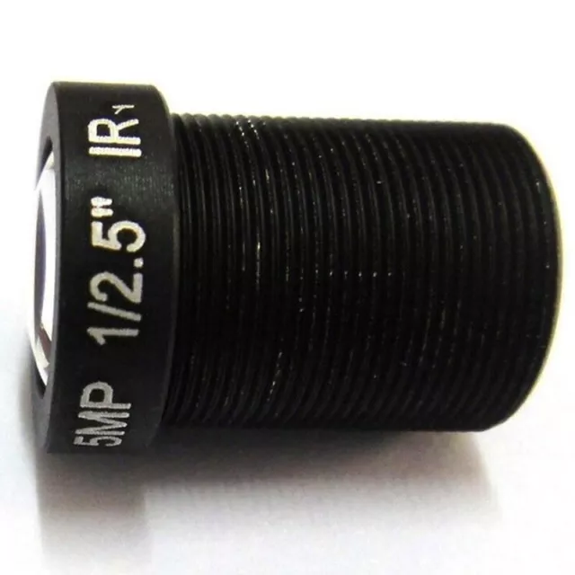 Chipset fotocamera CCD utile obiettivo durevole fisso 5 mp per IP CCTV IR M12x0,5