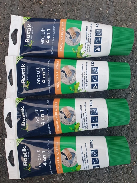 4 tubes d'Enduit lisse rebouche égalise