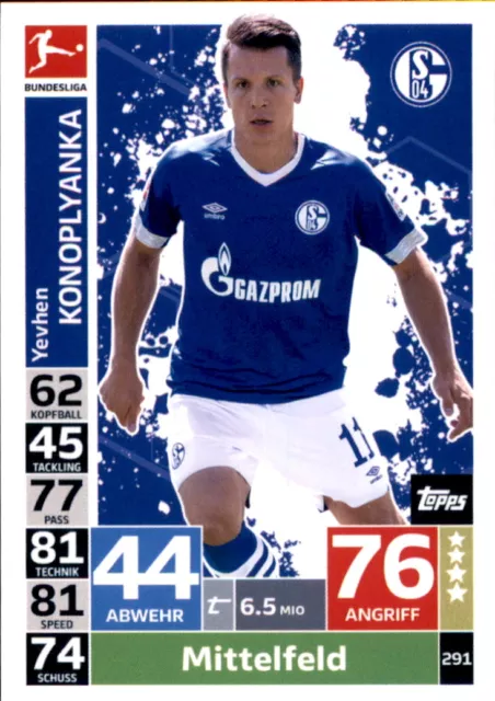 Topps Match Attax 18/19 - 291 - Yevhen Konoplyanka