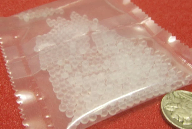 Acrylic Ball Clear, (1/8") .125" Diameter, 250 Balls Per Pkg
