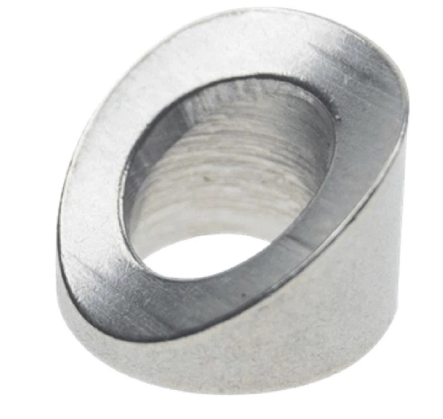 T316 Stainless Steel Cable railing Angles washer for round post size 1-1/2" & 2"