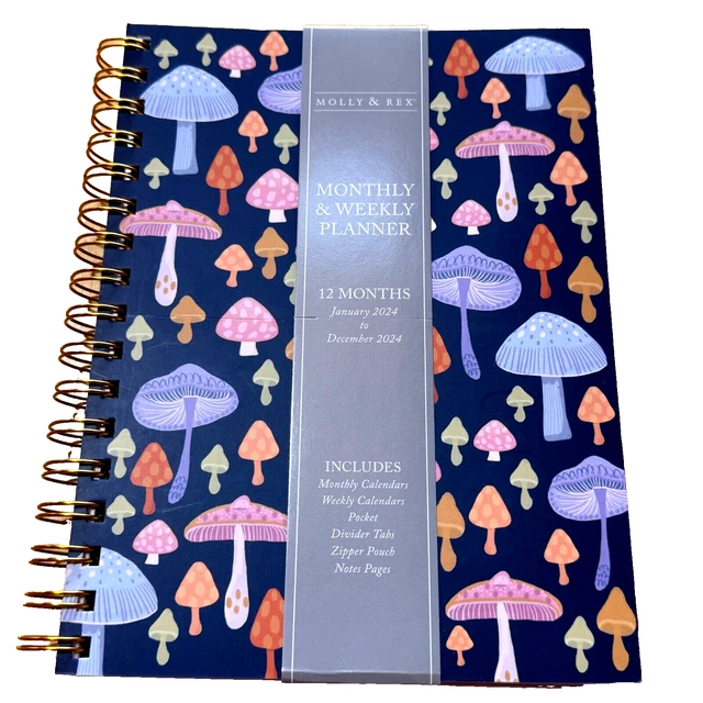 2024 PLANNER PUNCH Studio Weekly Layouts Monthly Calendar Notes Pockets 2024 planner punch studio weekly layouts monthly calendar notes pockets