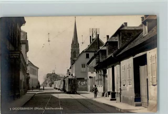 13409725 - 6700 Oggersheim Nr. 3 Verlag Maul, Schillerstrasse, Strassenbahn ,