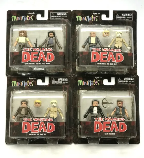 Diamond Select Toys Minimates The Walking Dead Series 7 COMPLETE NEW! Negan
