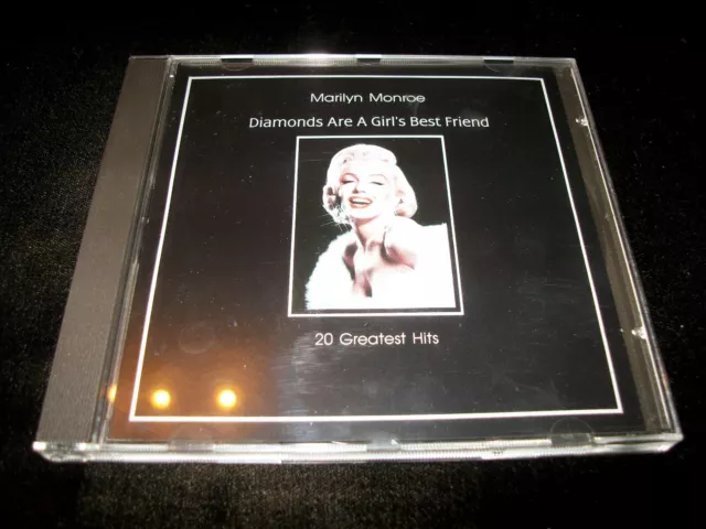 CD - Marilyn Monroe - Diamonds are the Girls best Friend - 20 Greatest Hits