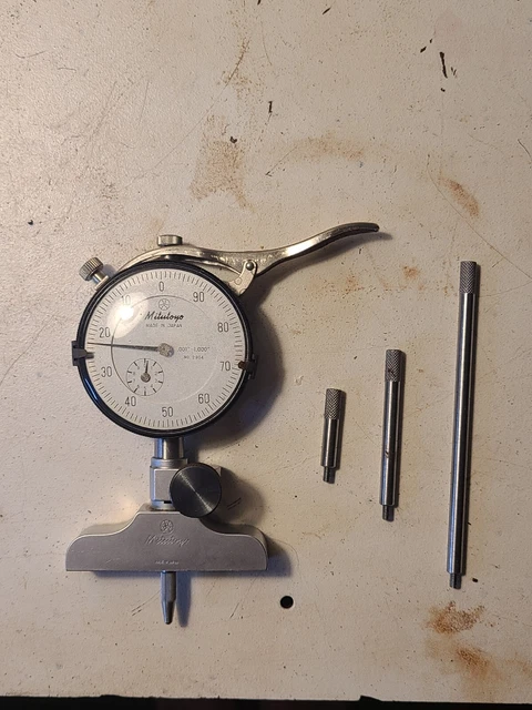 MITUTOYO DIAL DEPTH gauge Indicator $80.00 - PicClick